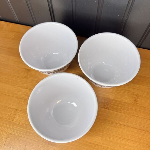 3 Sanibel Outdoor Collection Melamine Berries Ice Cream All Purpose Bowls 4” - Picture 3 of 7